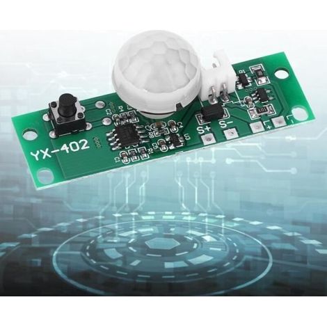 Contrôleur de capteur de contrôle de lumière de mur d\'induction humaine infrarouge de circuit imprimé de lampe solaire 3.7V-XIU (1/4)