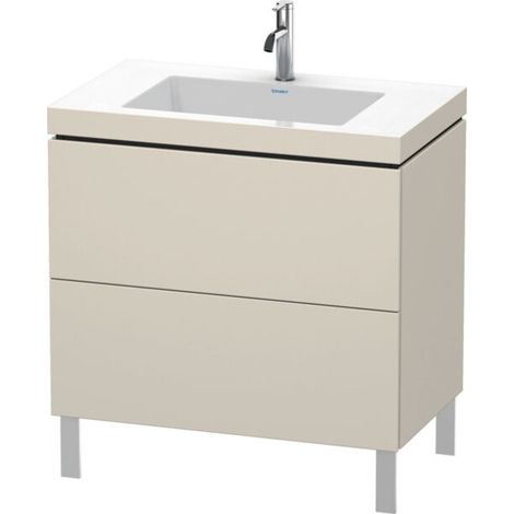 Lavabo para muebles Duravit L-Cube c-bonded con base de pie, (1/3)