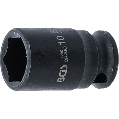 Schlagschrauber Steckschlüssel bgs impact socket 10 mm (1/4)