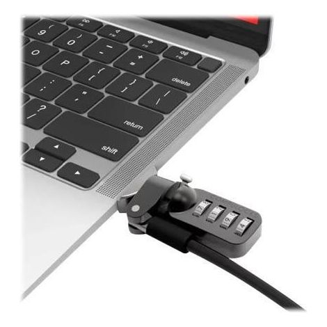 Sicherungsadapter maclocks-compulocks silberfarben tragbar (1/3)