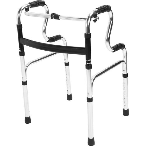 Medizinischer freistehender Toilettenständer aus Aluminiumlegierung mit gepolsterter Armlehne und Gehhilfe (1/5)