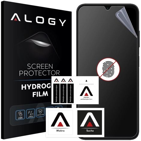Pellicola protettiva in idrogel Alogy HydroSkin Matte Pro™ per Samsung A16 5G con tecnologia "anti-impronta". (1/5)
