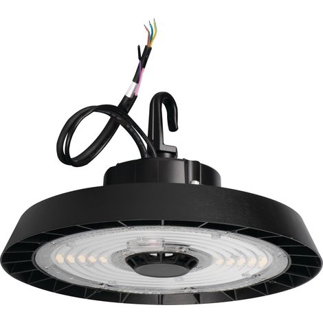Lampada LED High Bay  100W – IP65 – Grigio – 17000lm – Dimmabile – Ø299mm (1/5)