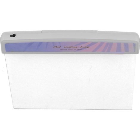Lampe de Lecture LED Portable en Forme de Feuille - Lumière d'Appoint Plate pour Étudiants, Protection des Yeux (1/5)