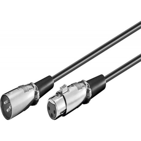 Connecteur pour laboratoire Microconnect - XLRMF1 - Audioverlängerungskabel - XLR3 weiblich zu XLR3 männlich - 1 m