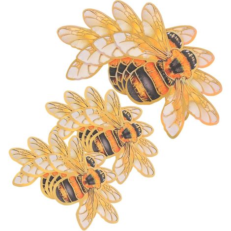 Abnehmbare Bienen Wandtattoos 12 Stück 3D Wandaufkleber for Wohnzimmer Kinderzimmer et (1/5)