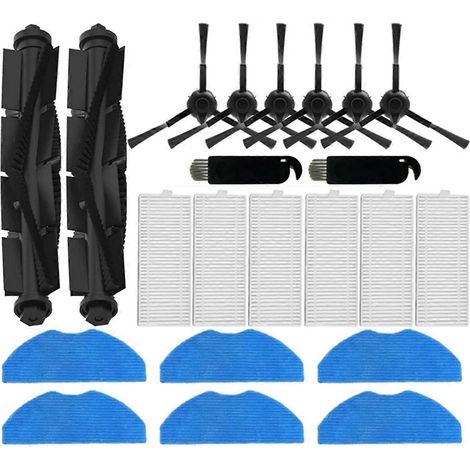 Filtre à brosse latérale principale pour balai HEPA Polaris PVCR 6001 IQ Home Aqua (1/5)