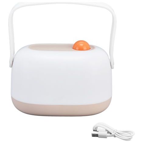 Chambre de bébé LED Night Light 3000k blanc chaud portable rechargeable sans gradation de plate - forme (1/5)
