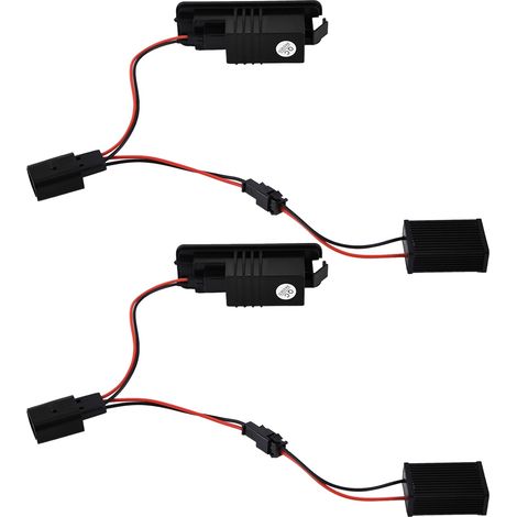 LED-Kennzeichenleuchten für Golf 4, 1998-2002, 2-teiliges Set (1/5)