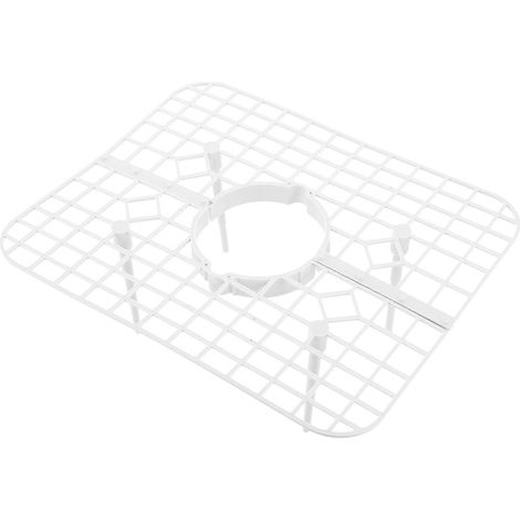 Support de culture en plastique blanc pour 12 plants de fraisiers (1/5)