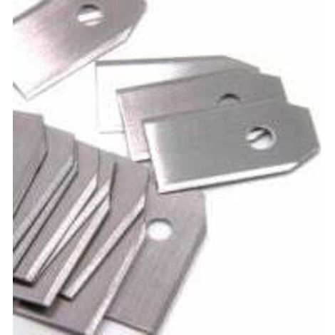 Lames  30x compatibles avec Husqvarna Automower 105 108 210C 220AC 305 308 308x 310 315 320 330X 420 430X 440 450X G1 G2 et autres (acier, 0,75 mm)