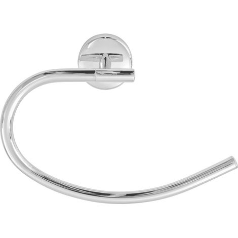 Fackelmann VISION Handtuchhalter Ringform verchromt Breite 23 cm Badzubehör"-"86764 (1/2)
