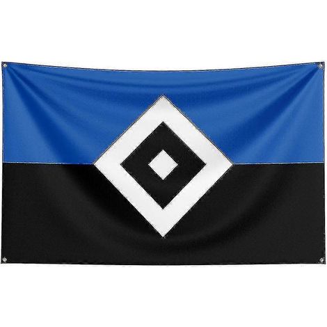 3x5 Hamburger Sv Flagge Polyester Bedrucktes Rennsportbanner Kompatibel mit Dekoration-F-90 x 150cm (1/5)