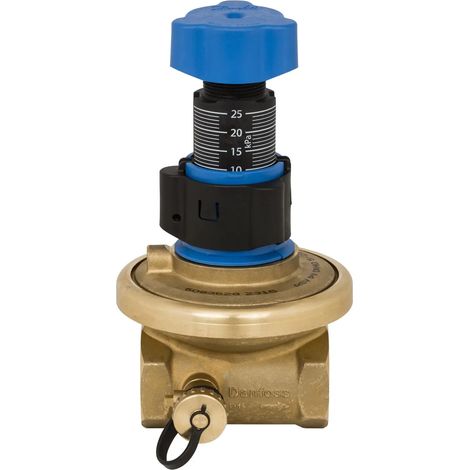 Danfoss Régul. pression différentielle de branche ASV-PV32 échelle de réglage,Rp1 1/4,Consigne,0,05-0,25bar, 003Z5604