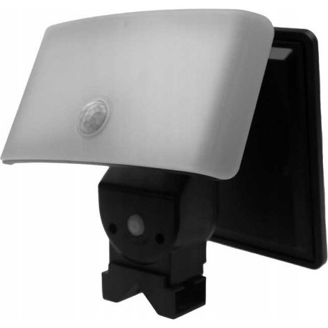 Faro solare a LED SN-2 con pannello regolabile IP44, temperatura di colore 4000K e sensore di movimento. (1/5)