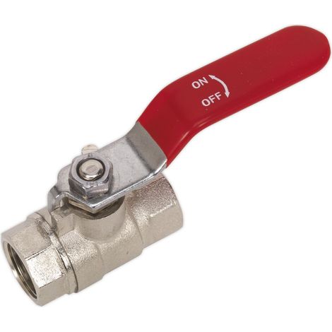 Sealey Lever Ball Valve 3/8""BSP Female x 3/8""BSP Female SA907