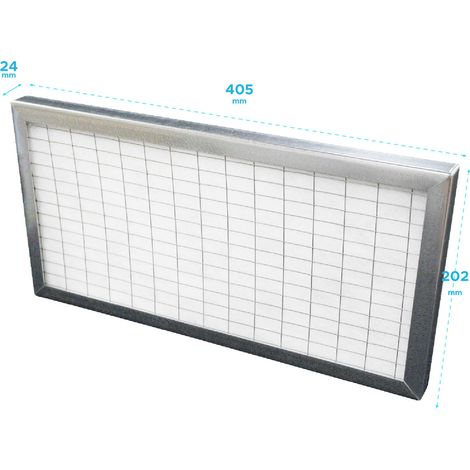 Brizz – Filtre VMC UNELVENT IDEO INITIA G4 rechargeable – Remplacement filtre d'origine – Filtres made in France – Renouvellement tous les 6 mois