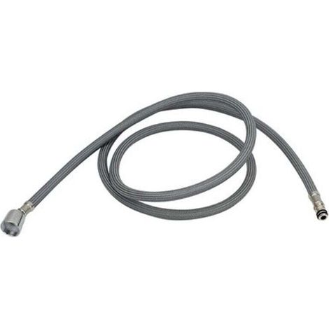 Tubo Flessibile Di Ricambio Per Doccetta Estraibile Miscelatore Cucina Grigio 1.5mt 79351 - (1/3)