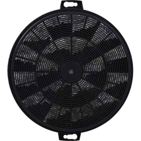 Filtre à Charbon - Diamètre 210 mm - Hauteur 31,5 mm - Charbon Actif 160 g - Pour Hotte Sans Conduit - Lot de 2 (1/4)