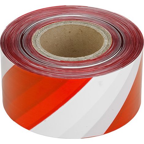 NASTRO SEGNALETICO BIANCO/ROSSO