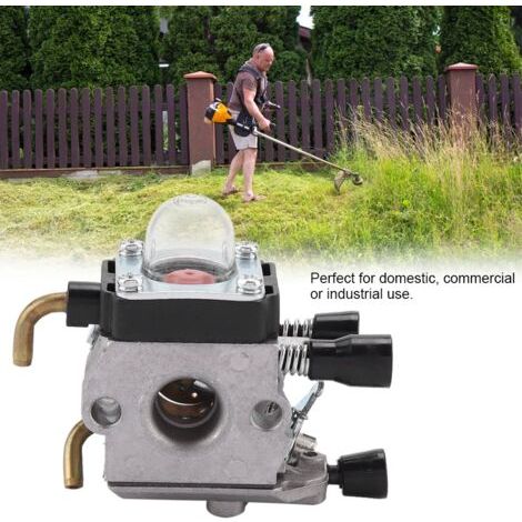 Carburateur complet avec filtre à air pour tronçonneuse Stihl FS80R/FS85R - Kit réparation moteur incluant joints, filtres et bougie (1/5)