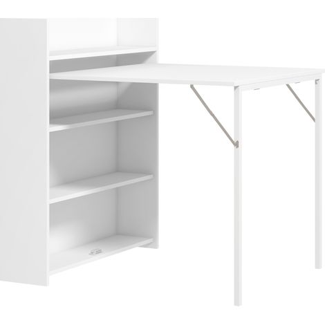 Table à manger rétractable SEJO blanche (1/5)