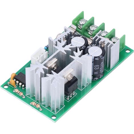 PWM-Motordrehzahlregler, elektronisches Treibermodul, hohe Leistung, DC 10–60 V, 20 A (1/5)