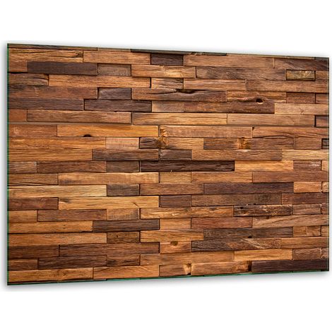 Schneidebrettständer aus Glas, 40x30 cm, Holz (1/5)