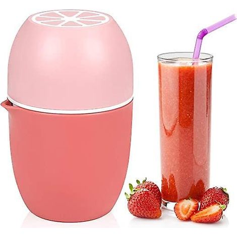 presse Agrume Manuel Presse Citron - Rose, Presse Fruit Manuel  Double Usage, Presse Fruit Pour Citrons/limes/oranges/orange/pamplemousse (1/5)