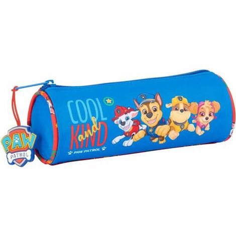 Safta Paw Patrol Cool - Estuche Redondo Escolar, Infantil, Niño, Ideal para Niños de 5 a 14 Años, Cómodo y Versátil, Calidad y Resistencia, 20x7 cm (1/3)
