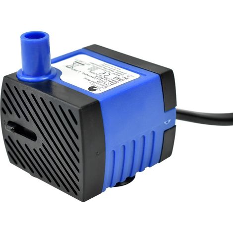 Pompe de fontaine d'extérieur 74 GPH AC 220 V 4 W avec 2,46 ft de hauteur de refoulement Petite pompe submersible pour fontaine de table (1/5)