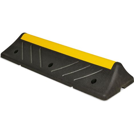 BRB Radstop, Parkplatzbegrenzer mit Reflexstreifen, LxTxH 1x300x150mm (1/2)