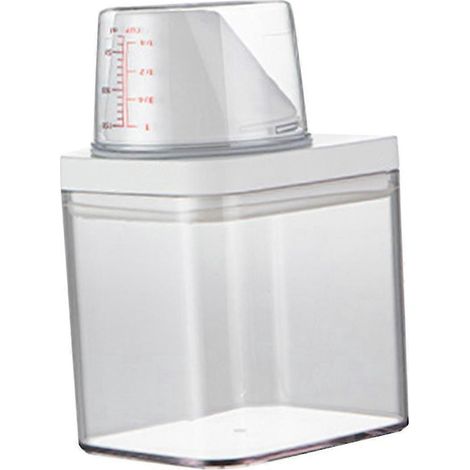 Boîte de rangement pour céréales et aliments avec couvercle, étanche, pour la cuisine, le petit-déjeuner, le café, l'adoucissant et le rangement du garde-manger.-S(700ml) (1/5)
