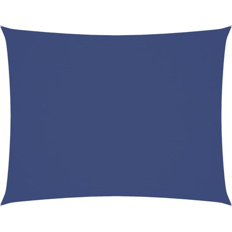 Maison Exclusive - Sonnensegel Oxford-Gewebe Rechteckig 5x6 m Bla