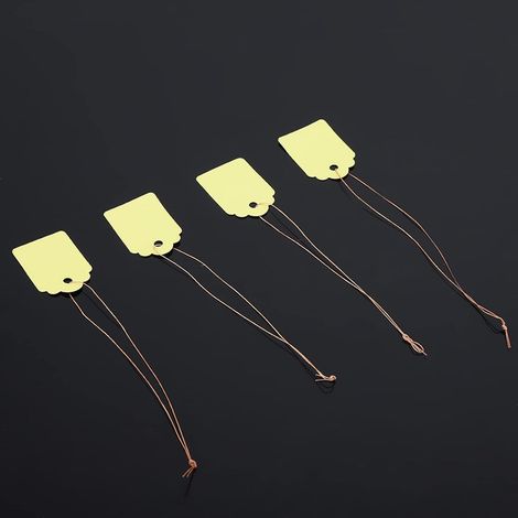 PVC Hanging Plant Seed Tags, Reusable Labels for Plant Identification, 200 Pieces (1/5)
