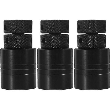 Lot de 3 mini-crics réglables robustes pour machinistes, support de mise à niveau S-70, accessoires pour crics de chantier (1/5)