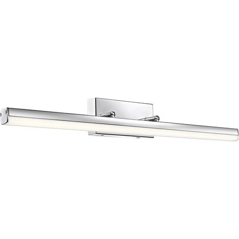 Merano Downey 63cm Salle De Bains Sur Miroir Lumière Chrome Aluminium LED 18W 1922Lm 3000K IP44