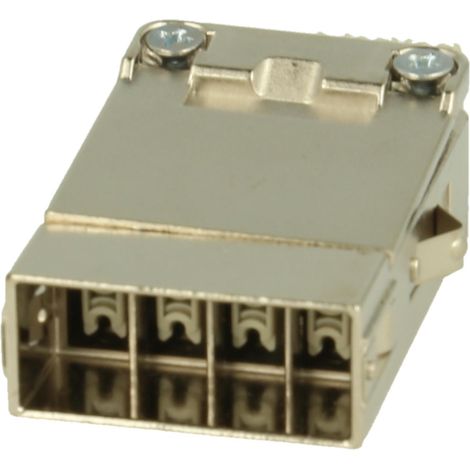 HARTING Han GigaBit Modul Cat.7 + Schirm GND Stifteinsatz (M) Crimpanschluss, 8-polig+Schirmung 50V, 5A - 1 Stück (1/3)