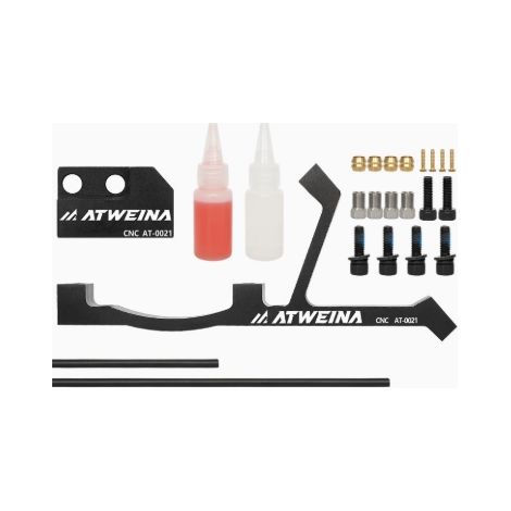 Kit adaptateur de frein 1 vers 2 Répartiteur de durite de frein à disque pour VTT et vélo de route Pièces de rechange pour freins (1/5)