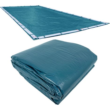 Bâche d'hiver pour Piscine enterrée au Sol 12 Ans, 6,1 x 12,2 m, 04 - Galaxy (1/3)