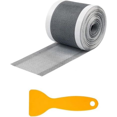 Filtre à cheveux auto-adhésif en maille pour drain de douche 7 cm x 5 m (1/5)