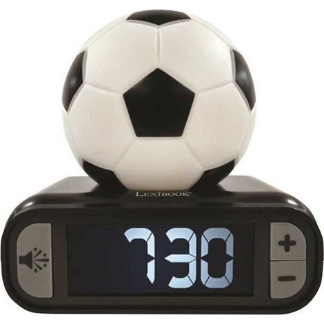 Réveil digital avec veilleuse Ballon de Foot et effets sonores (1/5)