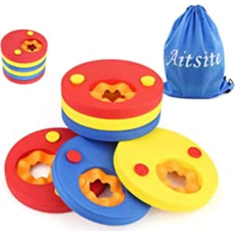 Simhjälpmedel Simskivor 6-pack Armband för barn 2-8 år 15-30 kg (1/4)