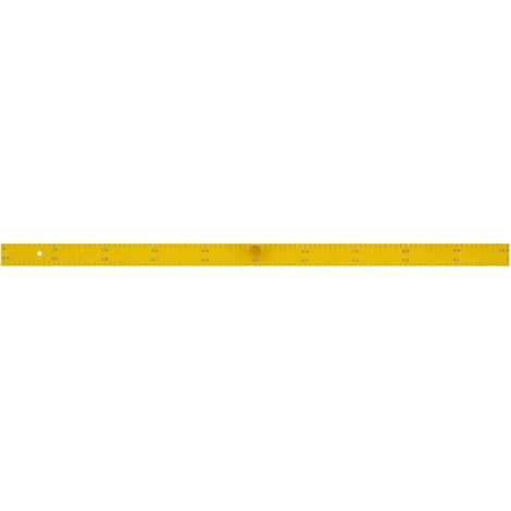 Wonday 3701254703477 Righello piatto giallo 1 metro
