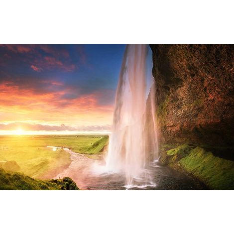 Tableau cascade et chute d’ eau en islande , 80x50cm (1/5)