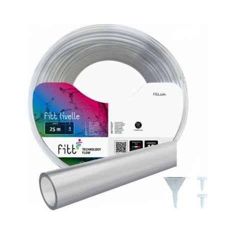 TUBO PER LIVELLO IN KIT ø 8 x 11 mt 25 - FITT
