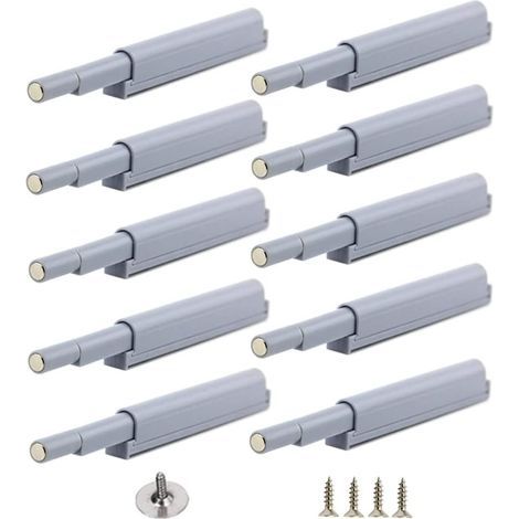 Push-to-open-Magnetverschlüsse Magnetische Push-open-Verschlüsse öffnen und schließen die Tür mit einem einfachen Druck (10 Stück) (1/5)