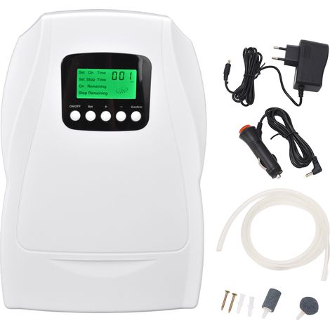 Tragbarer Ozongenerator 500 mg/h, multifunktionaler Luftreiniger für Zuhause und Auto, EU-Stecker 100–240 V, 50/60 Hz (1/5)