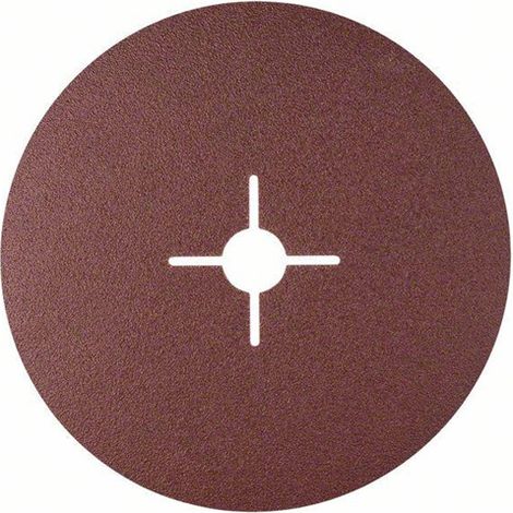 Bosch 50x Fiberschleifscheibe Expert for Metal Korund 180 mm 22 mm 80 - 2608605487 (1/5)