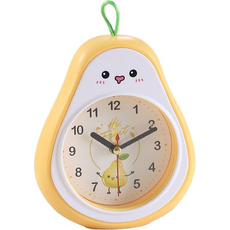 Kinderwecker mit Fruchtmotiv – Zimmerdekoration und Lerngeschenk für Schulkinder, Kristall-Punkte-Design (1/5)